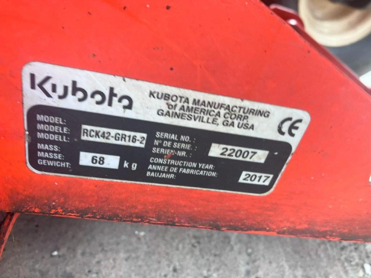 Kubota GR1600-ID-II - Vrtna kosilnica: slika 2 Kubota GR1600-ID-II - Vrtna kosilnica: slika 2