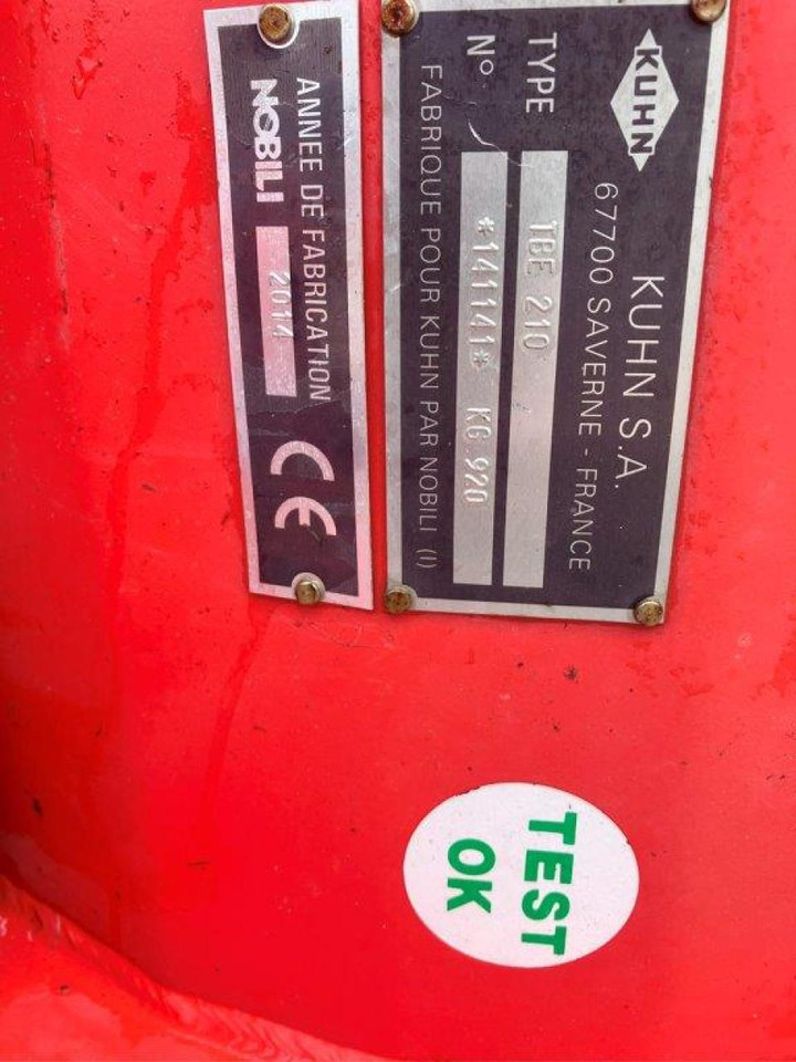 Kuhn TBE 210 - Mulčer kladivar: slika 2 Kuhn TBE 210 - Mulčer kladivar: slika 2