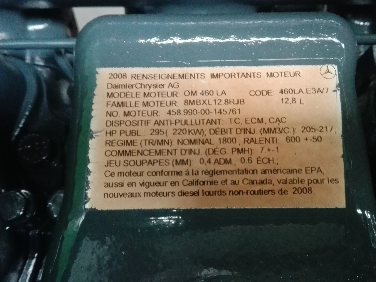 Engine HITACHI ZW310 263J1-02002 - Motor za Gradbeni stroj: slika 3 Engine HITACHI ZW310 263J1-02002 - Motor za Gradbeni stroj: slika 3
