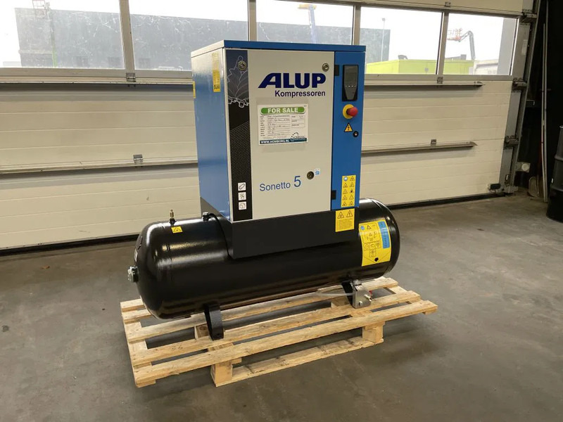 Alup Sonetto 5 - 200 Elektrische Schroefcompressor 4 kW 470 L/Min 10 Bar op ketel - Zračni kompresor: slika 4 Alup Sonetto 5 - 200 Elektrische Schroefcompressor 4 kW 470 L/Min 10 Bar op ketel - Zračni kompresor: slika 4