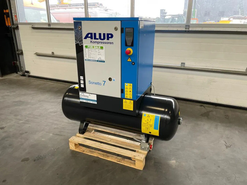 Alup Sonetto 7.5 + 200 Elektrische Schroefcompressor 5.5 kw 780 L / min 10 Bar - Zračni kompresor: slika 4 Alup Sonetto 7.5 + 200 Elektrische Schroefcompressor 5.5 kw 780 L / min 10 Bar - Zračni kompresor: slika 4
