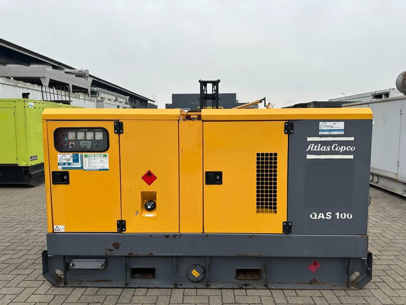 Atlas-Copco QAS 100 Perkins Leroy Somer 100 kVA Silent Rental generatorset - Generator: slika 1 Atlas-Copco QAS 100 Perkins Leroy Somer 100 kVA Silent Rental generatorset - Generator: slika 1