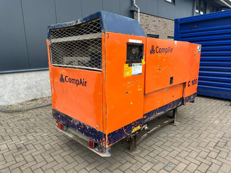 Compair C100 Mercedes OM 364 A 10.5 m3 / min 77 kW 7 Bar Silent Diesel Compressor - Zračni kompresor: slika 2 Compair C100 Mercedes OM 364 A 10.5 m3 / min 77 kW 7 Bar Silent Diesel Compressor - Zračni kompresor: slika 2
