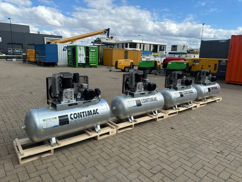 Nov Zračni kompresor Contimac CM 655 / 10 / 270D Galva 4 kW 650 L / min 10 Bar  Zuigercompressor t.b.v Agri Gegalvaniseerd: slika 13