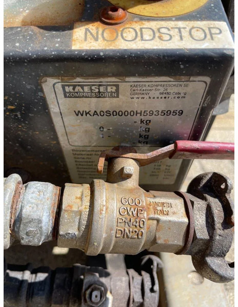 Zračni kompresor Kaeser M43 Kubota 4,2 m3 / min 7 Bar 30 kW Silent Diesel Compressor: slika 8