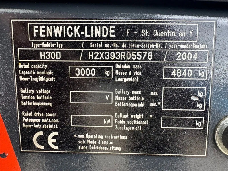 Linde H30D 3 ton Duplex Sideshift Diesel Heftruck - Diesel viličar: slika 5 Linde H30D 3 ton Duplex Sideshift Diesel Heftruck - Diesel viličar: slika 5