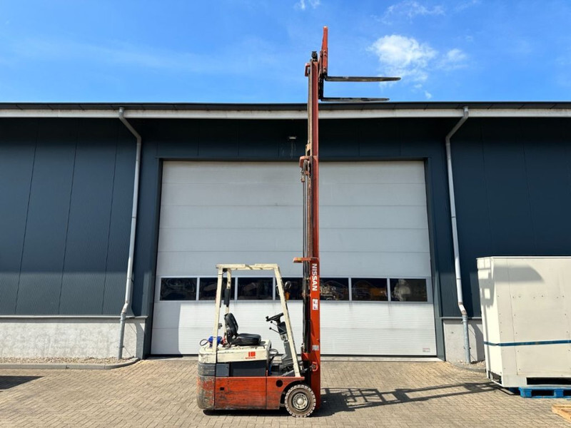 Električni viličar Nissan N01L18U 1.8 ton Triplex Freelift Sideshift Elektra Heftruck Accu 2016 !: slika 18