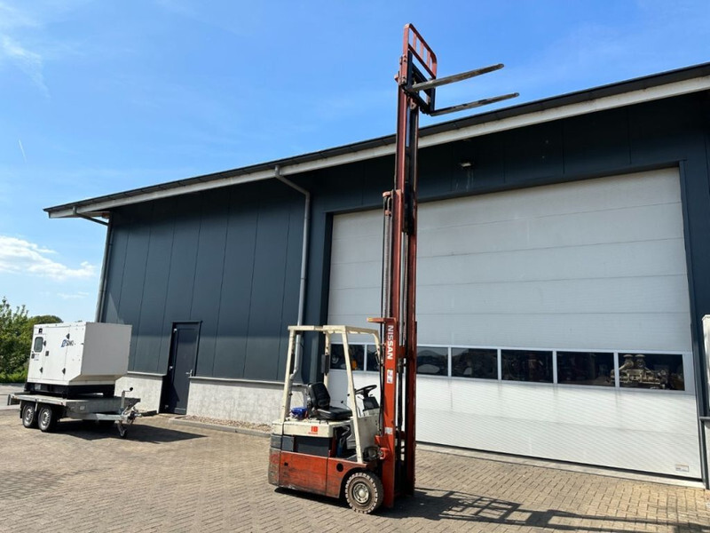 Električni viličar Nissan N01L18U 1.8 ton Triplex Freelift Sideshift Elektra Heftruck Accu 2016 !: slika 19