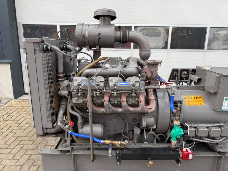 Generator Perkins Stamford 125 kVA noodstroom aggregaat generatorset as New ! 176 hours !: slika 5
