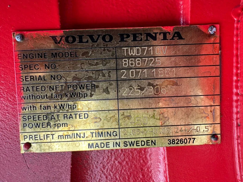 Volvo Penta TWD 710 V Armstrong 454 m3 / h 11 Bar Diesel Waterpomp as New ! - Črpalka za vodo: slika 3 Volvo Penta TWD 710 V Armstrong 454 m3 / h 11 Bar Diesel Waterpomp as New ! - Črpalka za vodo: slika 3