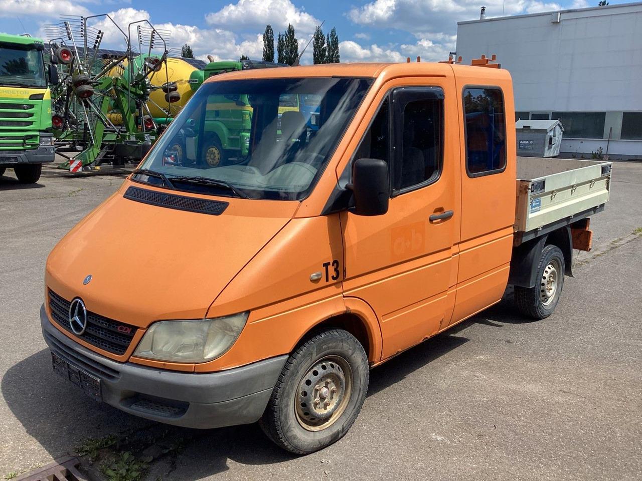 Mercedes-Benz Sprinter Pritsche Doka 211 CDI - Dostavno vozilo s kesonom, Dostavno vozilo z dvojno kabino: slika 1 Mercedes-Benz Sprinter Pritsche Doka 211 CDI - Dostavno vozilo s kesonom, Dostavno vozilo z dvojno kabino: slika 1