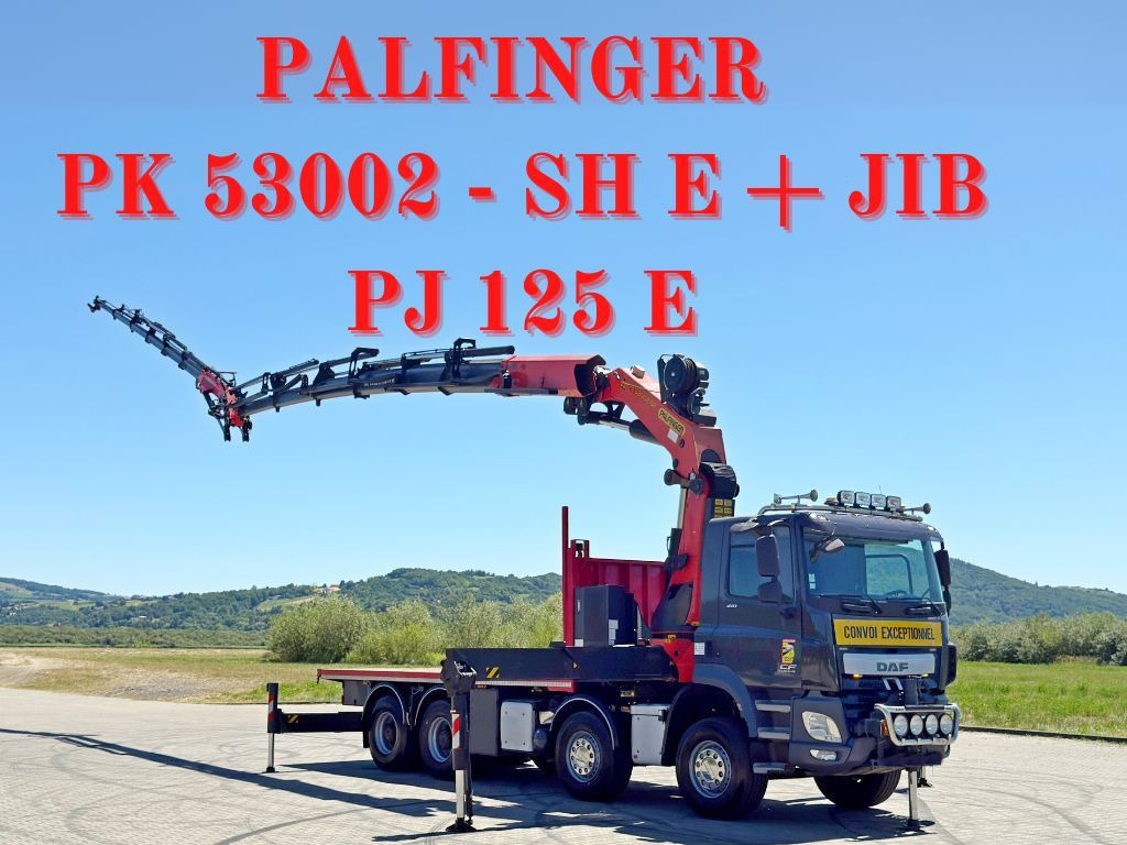 DAF CF 410 * PK 53002 - SH E/JIB PJ 125 E + FUNK*8x4 - Tovornjak z dvigalom: slika 1 DAF CF 410 * PK 53002 - SH E/JIB PJ 125 E + FUNK*8x4 - Tovornjak z dvigalom: slika 1