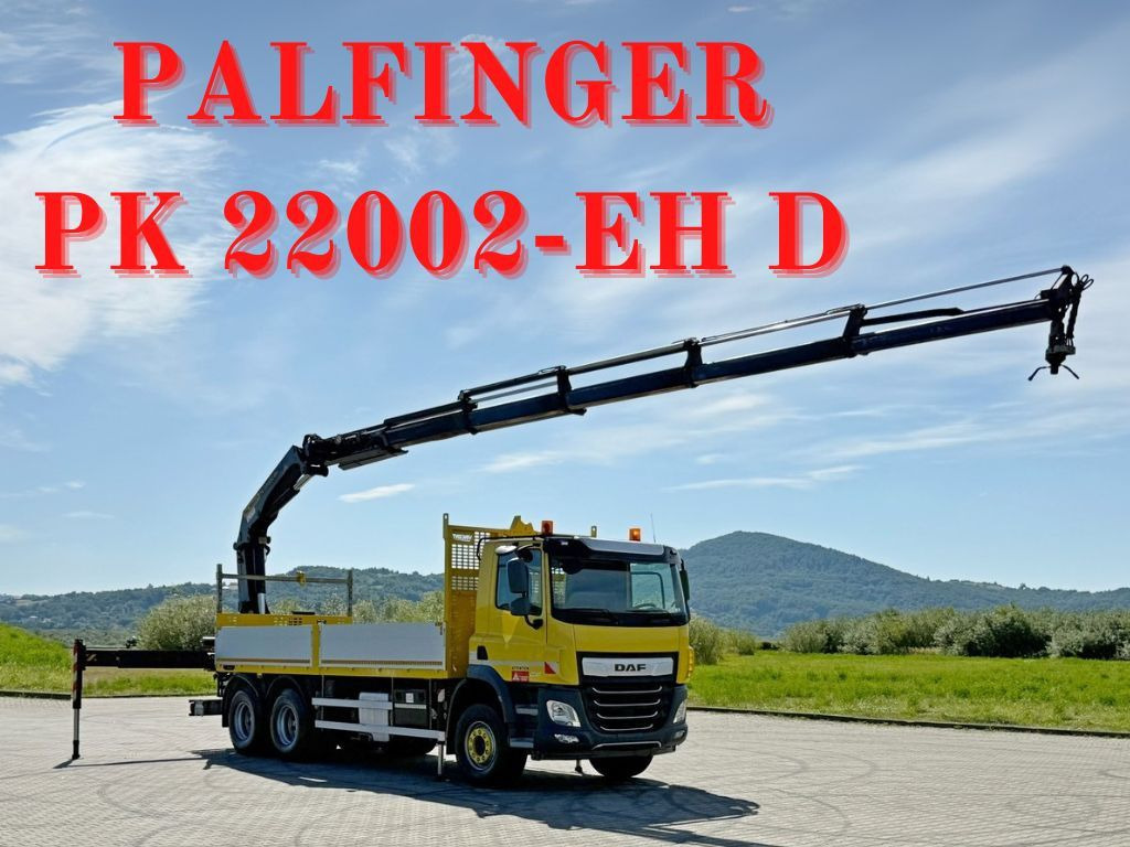 DAF CF 450 * PK 22002 - EH D + FUNK * 6x4 * TOP - Tovornjak z dvigalom: slika 1 DAF CF 450 * PK 22002 - EH D + FUNK * 6x4 * TOP - Tovornjak z dvigalom: slika 1