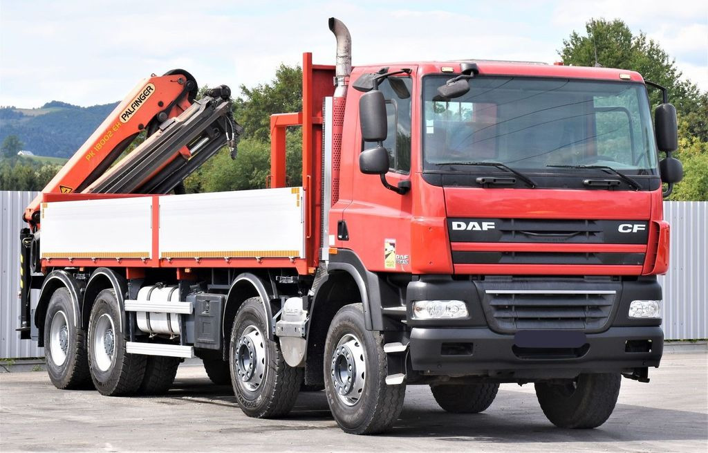 DAF CF 85.410 Pritsche 6,80m + KRAN / FUNK/8x4 - Tovornjak z dvigalom: slika 4 DAF CF 85.410 Pritsche 6,80m + KRAN / FUNK/8x4 - Tovornjak z dvigalom: slika 4