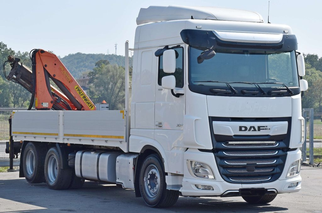 DAF XF 530 Pritsche 6,30 m + PK 15500 * TOPZUSTAND - Tovornjak z dvigalom: slika 3 DAF XF 530 Pritsche 6,30 m + PK 15500 * TOPZUSTAND - Tovornjak z dvigalom: slika 3