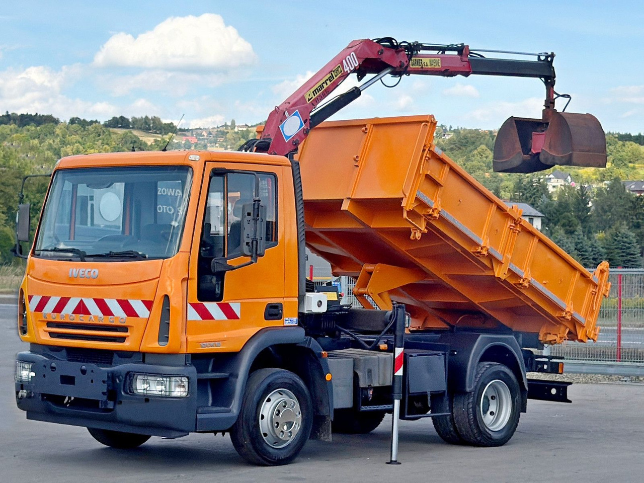 Iveco EUROCARGO 120E18 * HMF 403 K1 * TOPZUSTAND - Tovornjak z dvigalom, Tovornjak prekucnik: slika 2 Iveco EUROCARGO 120E18 * HMF 403 K1 * TOPZUSTAND - Tovornjak z dvigalom, Tovornjak prekucnik: slika 2