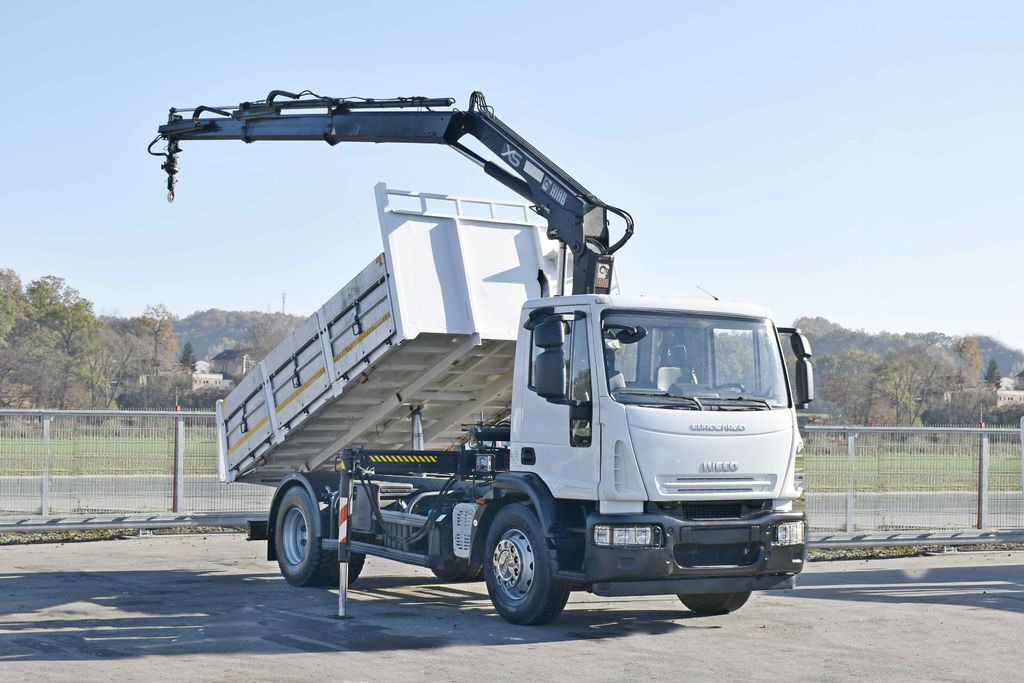 Iveco Eurocargo 180E28 *HIAB 122 B-2 DUO* TOPZUSTAND - Tovornjak prekucnik, Tovornjak z dvigalom: slika 2 Iveco Eurocargo 180E28 *HIAB 122 B-2 DUO* TOPZUSTAND - Tovornjak prekucnik, Tovornjak z dvigalom: slika 2