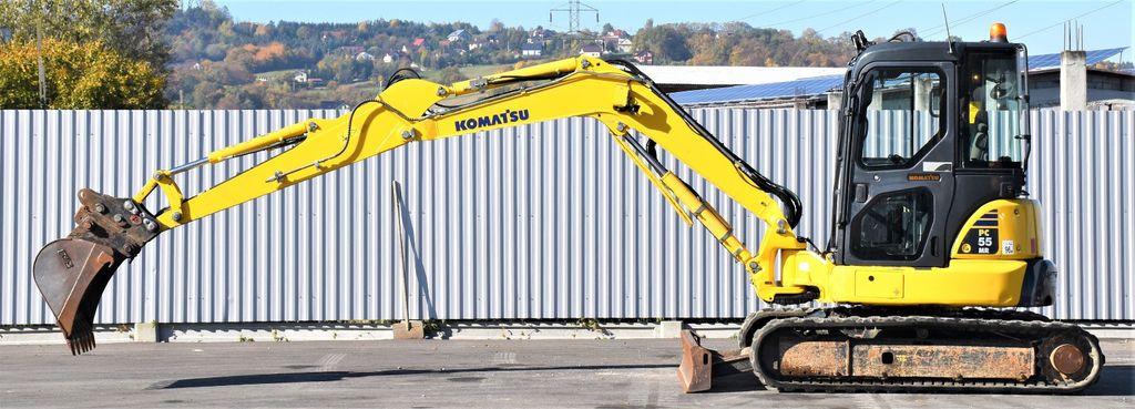 Komatsu PC 55 MR * Raupenbagger * Top Zustand ! - Bager goseničar: slika 4 Komatsu PC 55 MR * Raupenbagger * Top Zustand ! - Bager goseničar: slika 4