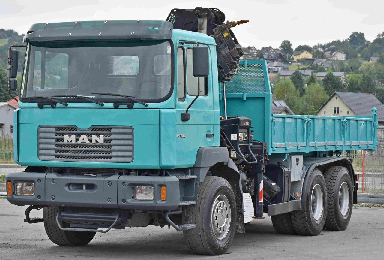 MAN 27-314 * HIAB 220 C - 3 + FUNK * 6x4 - Tovornjak prekucnik, Tovornjak z dvigalom: slika 3 MAN 27-314 * HIAB 220 C - 3 + FUNK * 6x4 - Tovornjak prekucnik, Tovornjak z dvigalom: slika 3