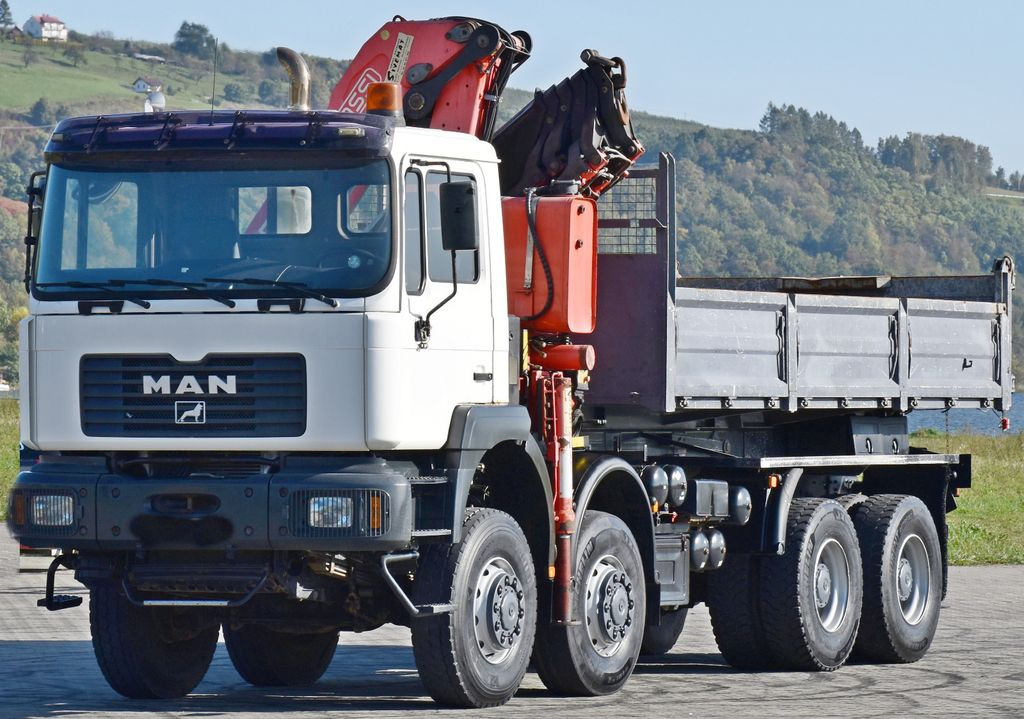 MAN 41.460 * KRAN * 8x8 ! TOPZUSTAND - Tovornjak z dvigalom, Tovornjak prekucnik: slika 3 MAN 41.460 * KRAN * 8x8 ! TOPZUSTAND - Tovornjak z dvigalom, Tovornjak prekucnik: slika 3