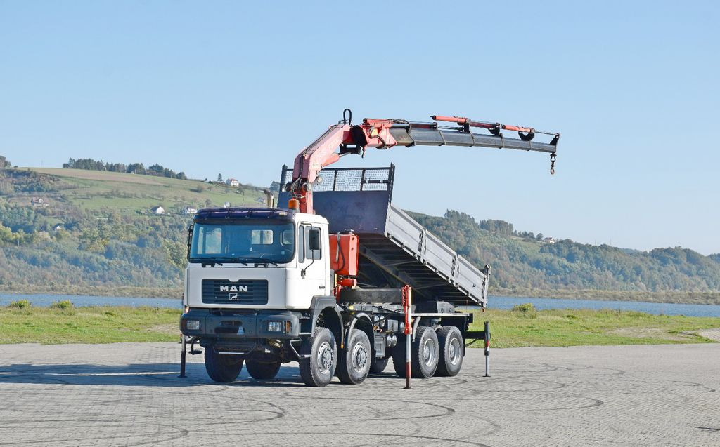 MAN 41.460 * KRAN * 8x8 ! TOPZUSTAND - Tovornjak prekucnik, Tovornjak z dvigalom: slika 2 MAN 41.460 * KRAN * 8x8 ! TOPZUSTAND - Tovornjak prekucnik, Tovornjak z dvigalom: slika 2