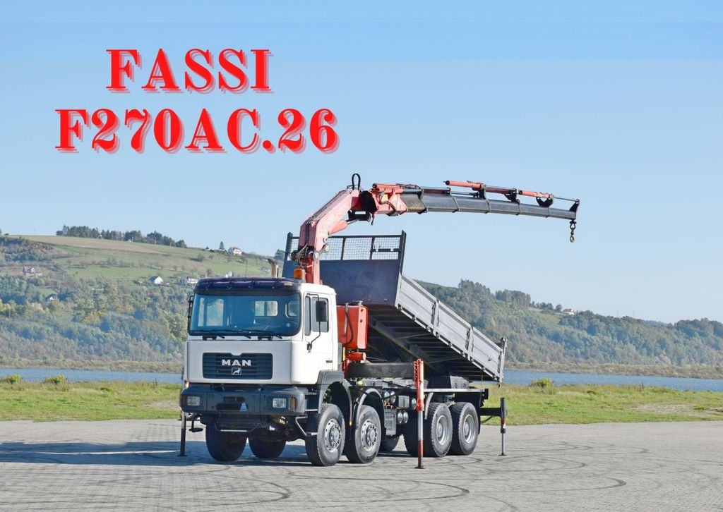MAN 41.460 * KRAN * 8x8 ! TOPZUSTAND - Tovornjak z dvigalom, Tovornjak prekucnik: slika 1 MAN 41.460 * KRAN * 8x8 ! TOPZUSTAND - Tovornjak z dvigalom, Tovornjak prekucnik: slika 1