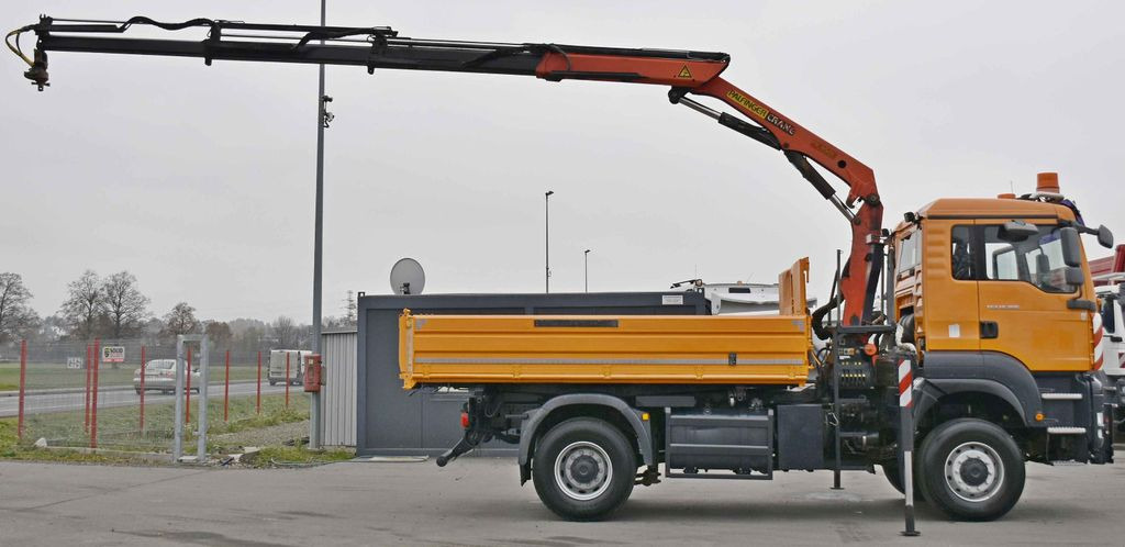 Tovornjak z dvigalom, Tovornjak prekucnik MAN TGA 18.360 * PK 10501 + FUNK *4x4: slika 6