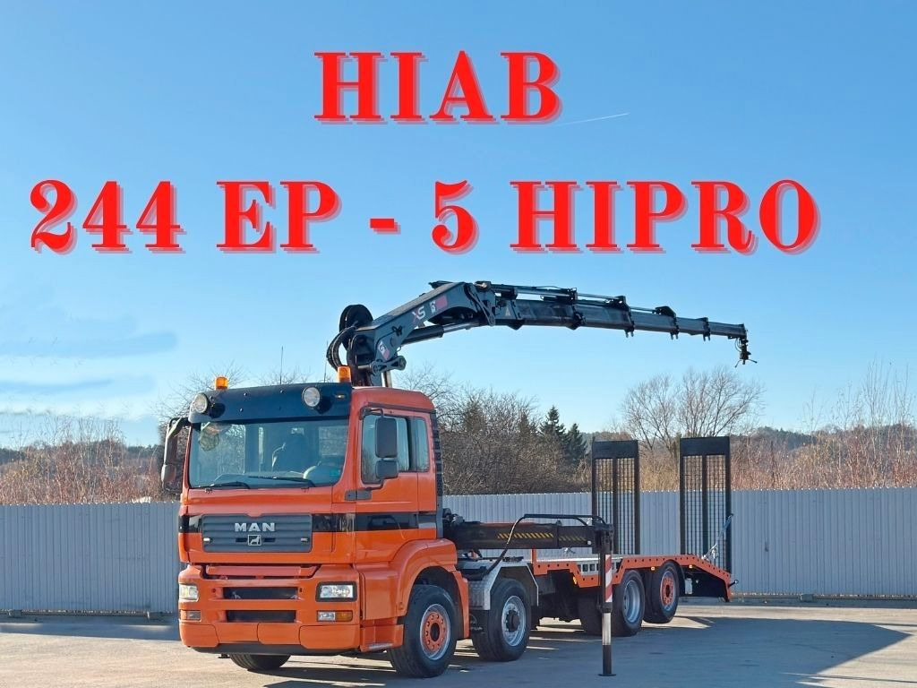 MAN TGA 35.480 / HIAB 244 EP - 5 HIPRO - Tovornjak z dvigalom: slika 1 MAN TGA 35.480 / HIAB 244 EP - 5 HIPRO - Tovornjak z dvigalom: slika 1