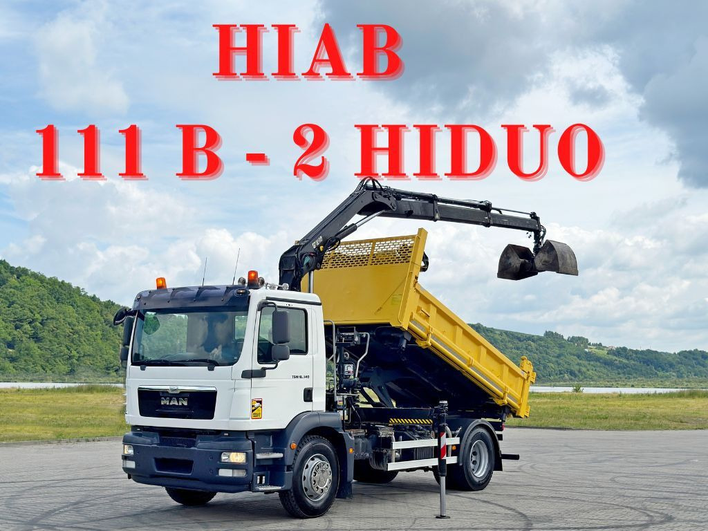 MAN TGM 18.340* KIPPER 4,05m*HIAB 111 B-2 HIDUO/FUNK - Tovornjak prekucnik, Tovornjak z dvigalom: slika 1 MAN TGM 18.340* KIPPER 4,05m*HIAB 111 B-2 HIDUO/FUNK - Tovornjak prekucnik, Tovornjak z dvigalom: slika 1
