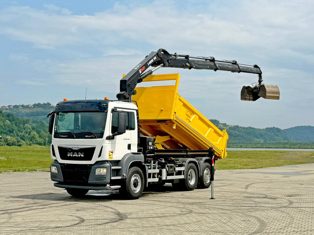 MAN TGS 26.400 * HIAB X-HIDUO 188 E-3 + FUNK * 6x4 - Tovornjak z dvigalom: slika 2 MAN TGS 26.400 * HIAB X-HIDUO 188 E-3 + FUNK * 6x4 - Tovornjak z dvigalom: slika 2