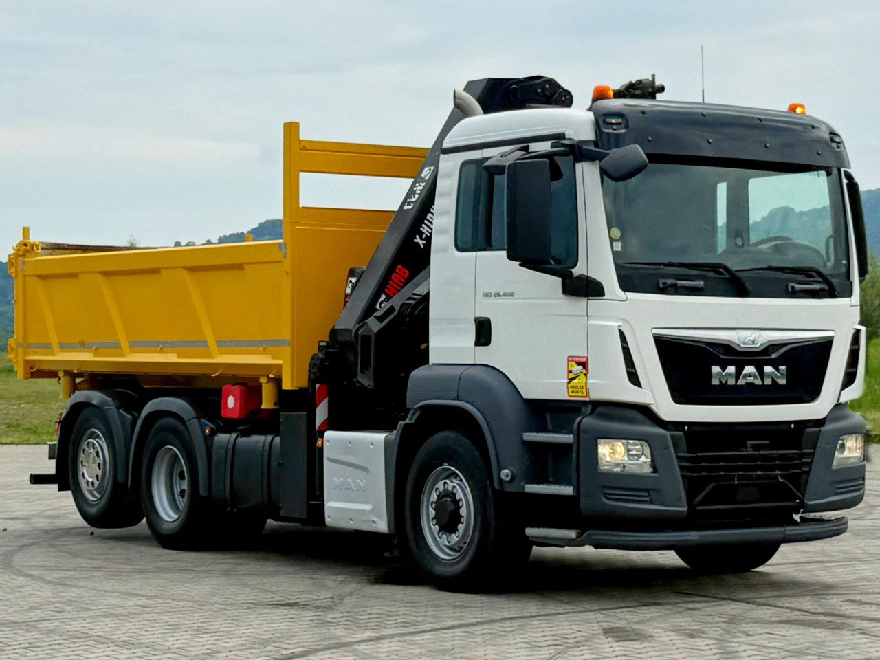 MAN TGS 26.400 * HIAB X-HIDUO 188 E-3 + FUNK * 6x4 - Tovornjak z dvigalom: slika 4 MAN TGS 26.400 * HIAB X-HIDUO 188 E-3 + FUNK * 6x4 - Tovornjak z dvigalom: slika 4