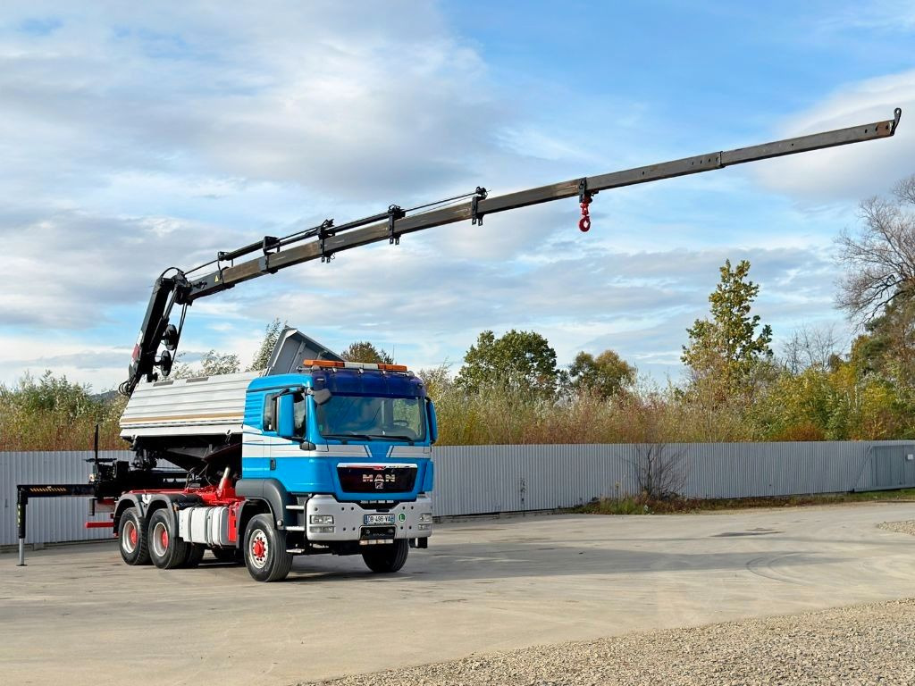 MAN TGS 26.480 * HIAB 220 - C5 + FUNK / 6x6 - Tovornjak prekucnik, Tovornjak z dvigalom: slika 2 MAN TGS 26.480 * HIAB 220 - C5 + FUNK / 6x6 - Tovornjak prekucnik, Tovornjak z dvigalom: slika 2