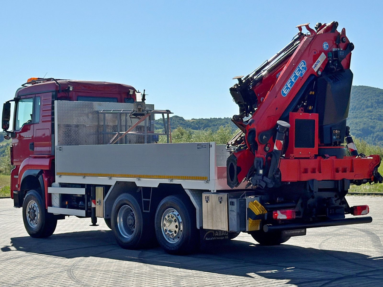 Tovornjak z dvigalom MAN TGS 28.480 * EFFER 255/5S + JIB 3S + FUNK * TOP: slika 8