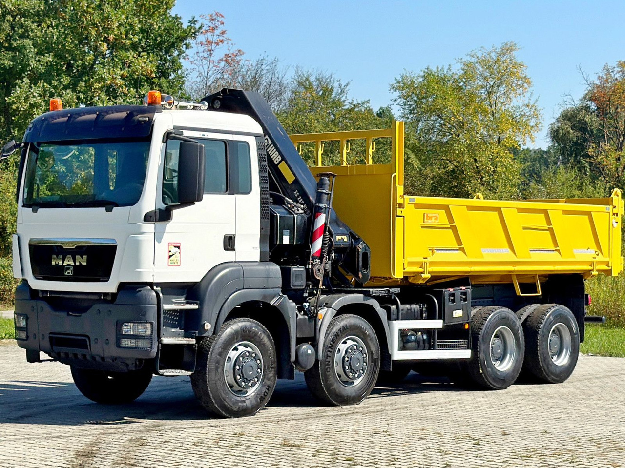 MAN TGS 32.510 * HIAB 288 EP - 5HIDUO/ FUNK * 8x8 - Tovornjak z dvigalom: slika 5 MAN TGS 32.510 * HIAB 288 EP - 5HIDUO/ FUNK * 8x8 - Tovornjak z dvigalom: slika 5