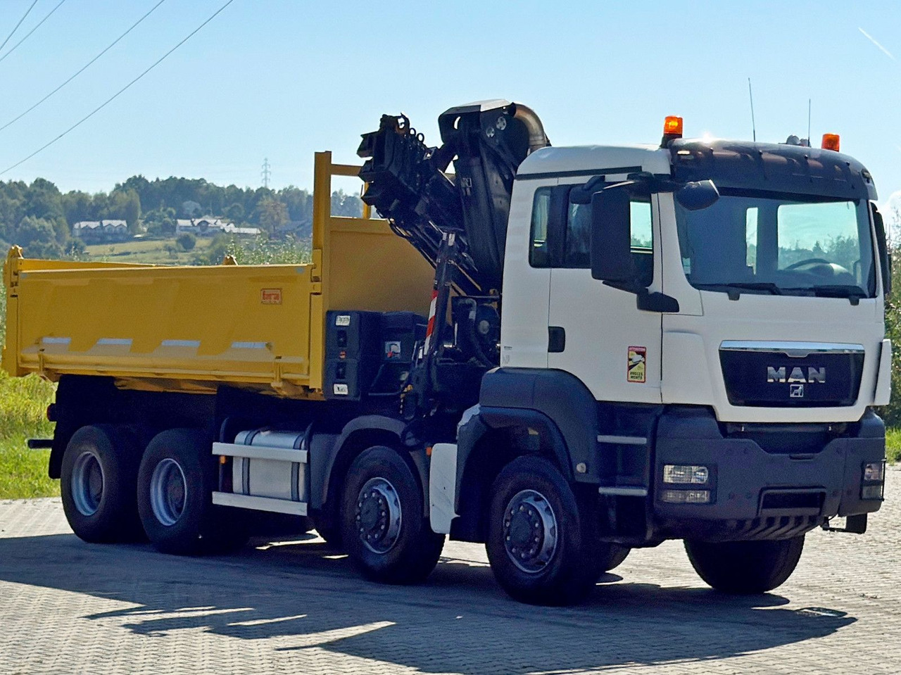 MAN TGS 32.510 * HIAB 288 EP - 5HIDUO/ FUNK * 8x8 - Tovornjak z dvigalom: slika 4 MAN TGS 32.510 * HIAB 288 EP - 5HIDUO/ FUNK * 8x8 - Tovornjak z dvigalom: slika 4