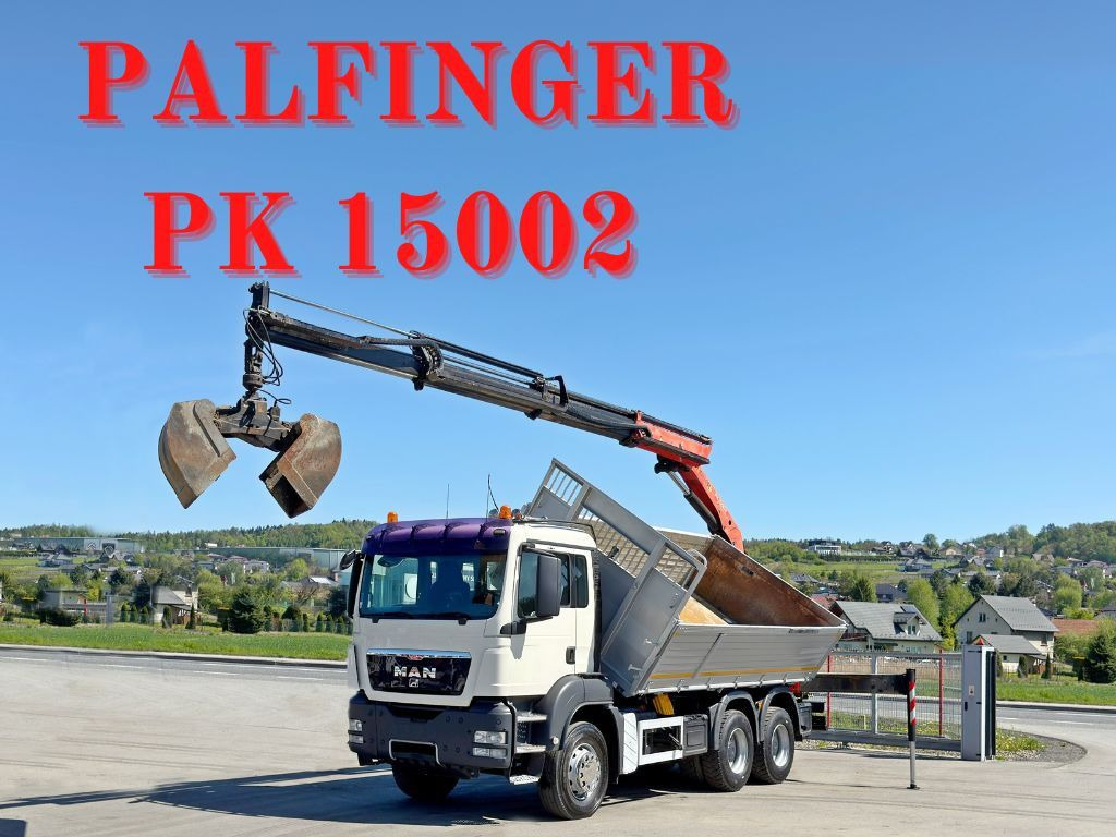 MAN TGS 33.360*KIPPER 4,95 m *PK 15002 * 6x4 - Tovornjak z dvigalom: slika 1 MAN TGS 33.360*KIPPER 4,95 m *PK 15002 * 6x4 - Tovornjak z dvigalom: slika 1