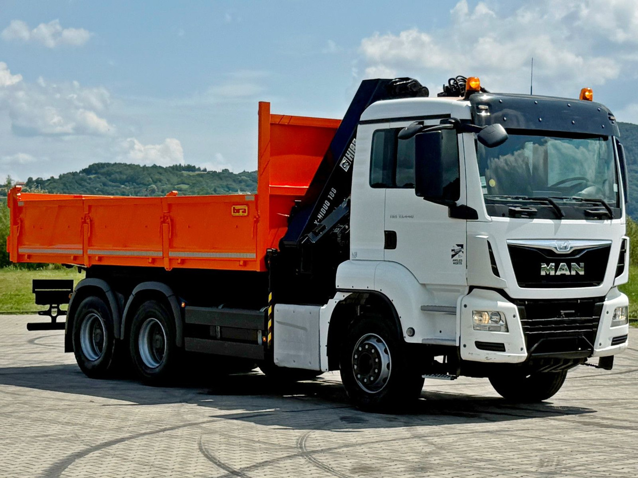 MAN TGS 33.440 * HIAB X-HIDUO 188 E-5 + FUNK * 6x4 - Tovornjak prekucnik, Tovornjak z dvigalom: slika 3 MAN TGS 33.440 * HIAB X-HIDUO 188 E-5 + FUNK * 6x4 - Tovornjak prekucnik, Tovornjak z dvigalom: slika 3