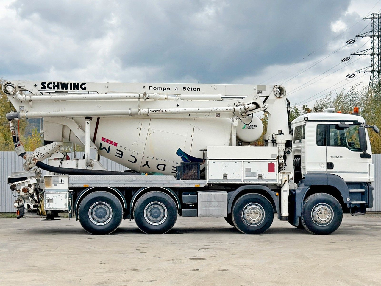 MAN TGS 35.400 BETONPUMPE * 8x4 / TOPZUSTAND - Črpalka za beton: slika 5 MAN TGS 35.400 BETONPUMPE * 8x4 / TOPZUSTAND - Črpalka za beton: slika 5