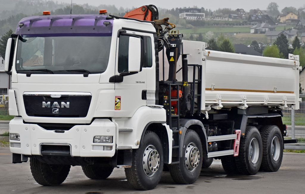 MAN TGS 35.440 * KIPPER 5,80m + KRAN * TOPZUSTAND MAN TGS 35.440 * KIPPER 5,80m + KRAN * TOPZUSTAND - Tovornjak z dvigalom, Tovornjak prekucnik: slika 5 MAN TGS 35.440 * KIPPER 5,80m + KRAN * TOPZUSTAND MAN TGS 35.440 * KIPPER 5,80m + KRAN * TOPZUSTAND - Tovornjak z dvigalom, Tovornjak prekucnik: slika 5