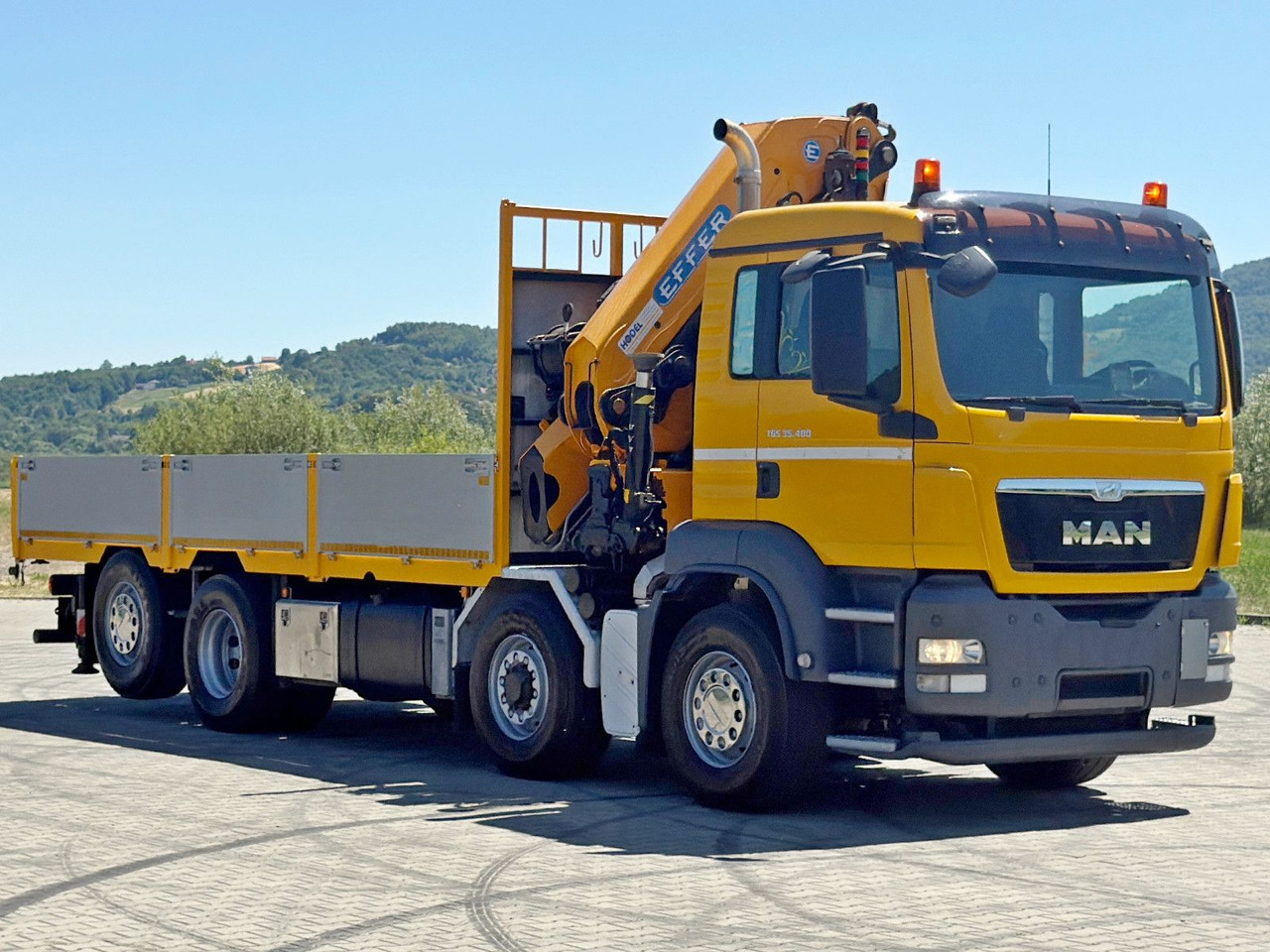 MAN TGS 35.480 * EFFER 395/6S + FUNK / 8x4 - Tovornjak z dvigalom: slika 3 MAN TGS 35.480 * EFFER 395/6S + FUNK / 8x4 - Tovornjak z dvigalom: slika 3