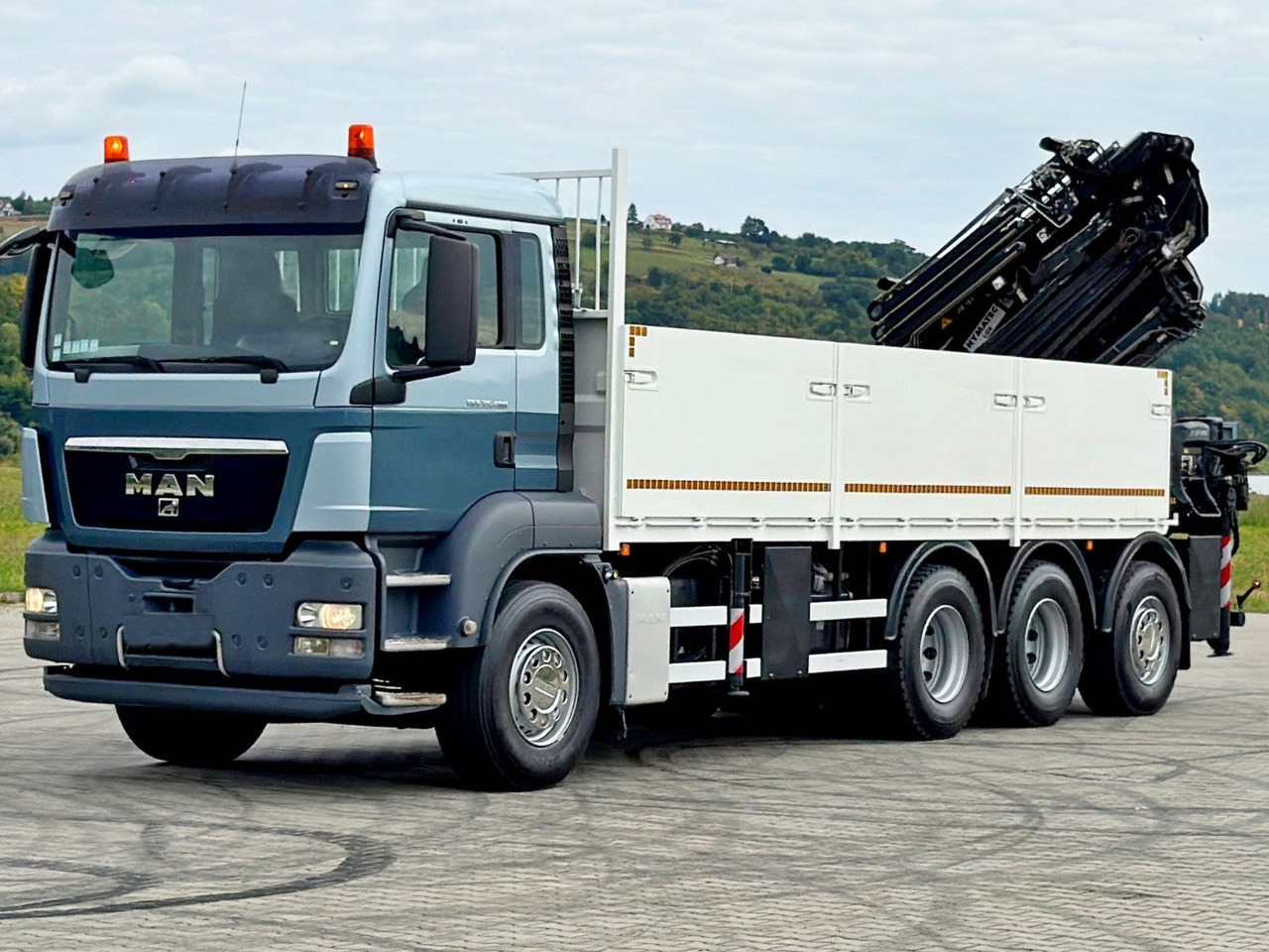 MAN TGS 35.480*HIAB 377 E-5 HIPRO+JIB 70X-3FUNK /8x4 - Tovornjak z dvigalom: slika 3 MAN TGS 35.480*HIAB 377 E-5 HIPRO+JIB 70X-3FUNK /8x4 - Tovornjak z dvigalom: slika 3