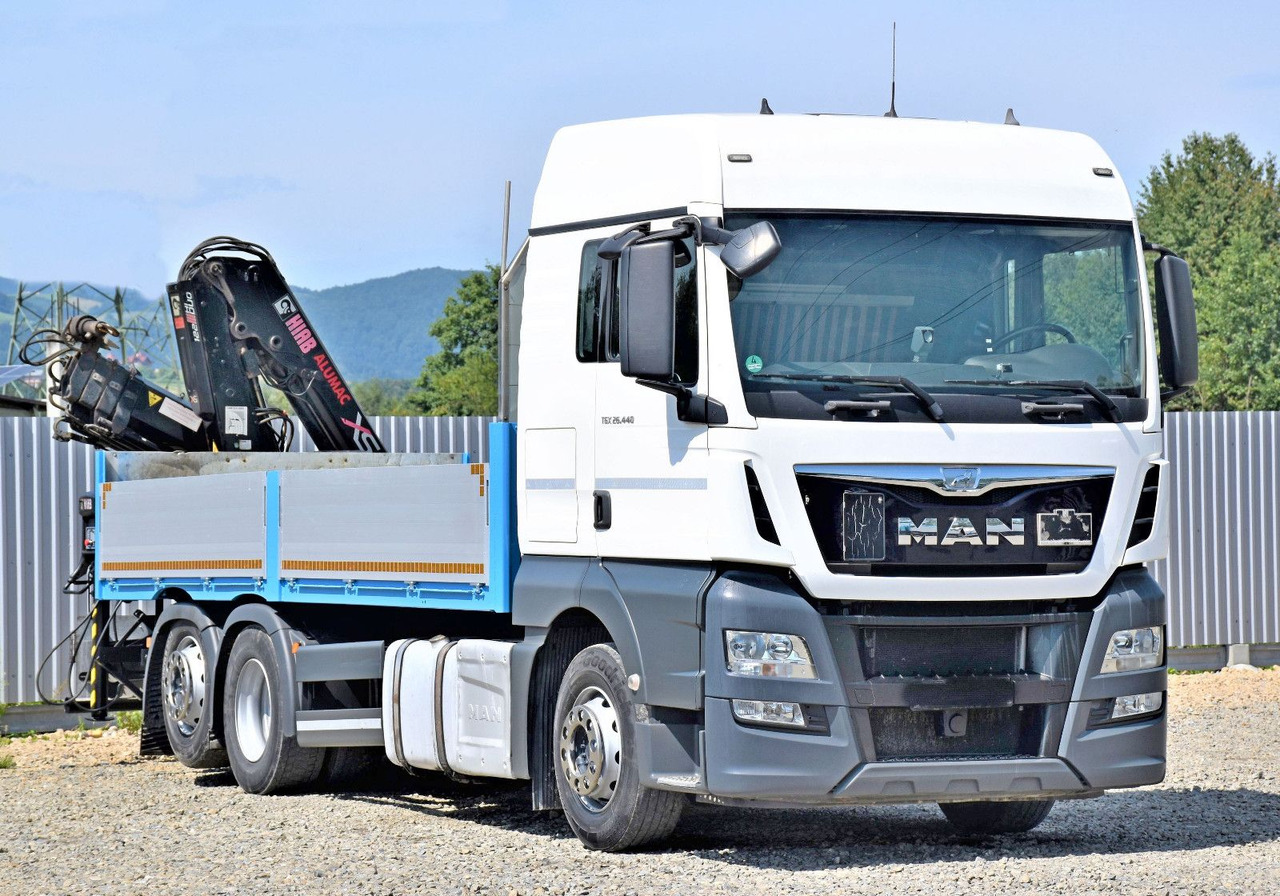 MAN TGX 26.440 Pritsche 6,20 m+HIAB 122 HIDUO/FUNK - Tovornjak z dvigalom: slika 4 MAN TGX 26.440 Pritsche 6,20 m+HIAB 122 HIDUO/FUNK - Tovornjak z dvigalom: slika 4