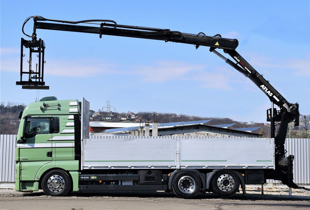 MAN TGX 26.440 Pritsche 6,60 m* ATLAS 125.2V-A12VB - Tovornjak z dvigalom: slika 5 MAN TGX 26.440 Pritsche 6,60 m* ATLAS 125.2V-A12VB - Tovornjak z dvigalom: slika 5