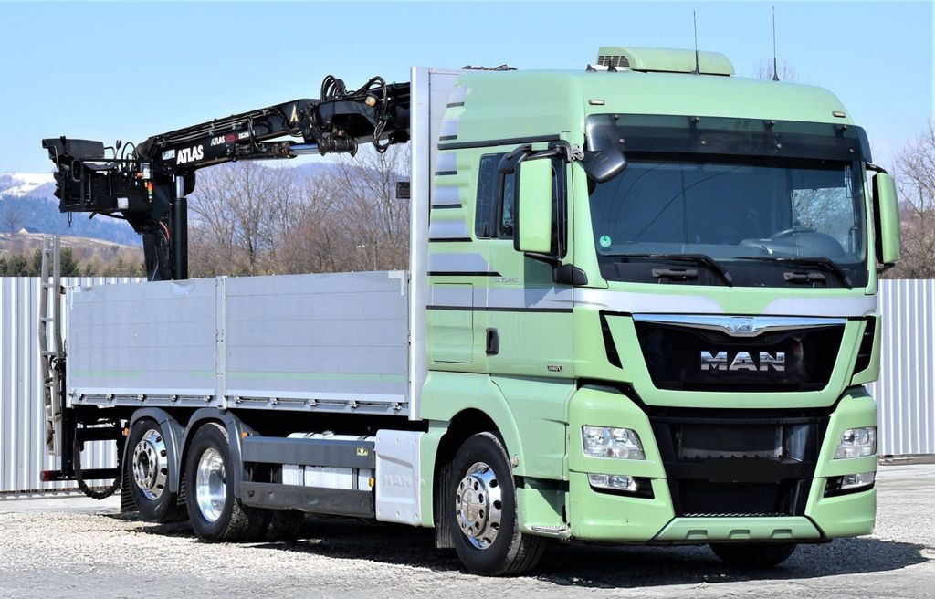 MAN TGX 26.440 Pritsche 6,60 m* ATLAS 125.2V-A12VB - Tovornjak z dvigalom: slika 3 MAN TGX 26.440 Pritsche 6,60 m* ATLAS 125.2V-A12VB - Tovornjak z dvigalom: slika 3