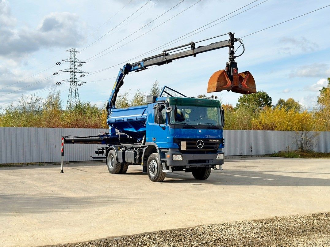 Mercedes-Benz ACTROS 1841 * PK 10501 + FUNK * TOP * 4x4 - Tovornjak prekucnik, Tovornjak z dvigalom: slika 2 Mercedes-Benz ACTROS 1841 * PK 10501 + FUNK * TOP * 4x4 - Tovornjak prekucnik, Tovornjak z dvigalom: slika 2