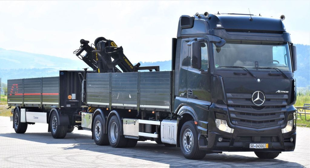Mercedes-Benz ACTROS 2542 + PK18002-EH C/FUNK + Anhänger! - Tovornjak z dvigalom, Tovornjak s kesonom: slika 3 Mercedes-Benz ACTROS 2542 + PK18002-EH C/FUNK + Anhänger! - Tovornjak z dvigalom, Tovornjak s kesonom: slika 3