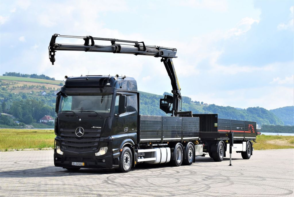 Mercedes-Benz ACTROS 2542 + PK18002-EH C/FUNK + Anhänger! - Tovornjak z dvigalom, Tovornjak s kesonom: slika 2 Mercedes-Benz ACTROS 2542 + PK18002-EH C/FUNK + Anhänger! - Tovornjak z dvigalom, Tovornjak s kesonom: slika 2