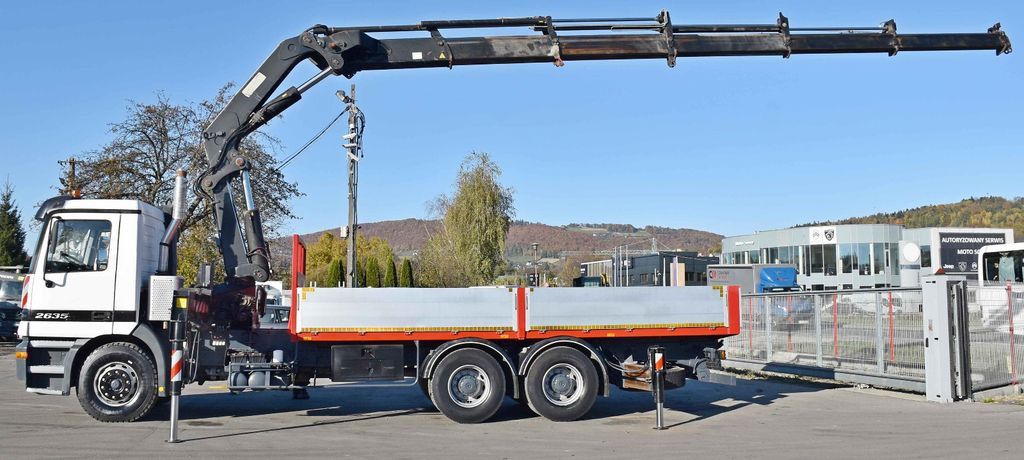 Mercedes-Benz ACTROS 2635 Pritsche 6,40m + HIAB 400 E-5 + FUNK Mercedes-Benz ACTROS 2635 Pritsche 6,40m + HIAB 400 E-5 + FUNK - Tovornjak z dvigalom: slika 5 Mercedes-Benz ACTROS 2635 Pritsche 6,40m + HIAB 400 E-5 + FUNK Mercedes-Benz ACTROS 2635 Pritsche 6,40m + HIAB 400 E-5 + FUNK - Tovornjak z dvigalom: slika 5