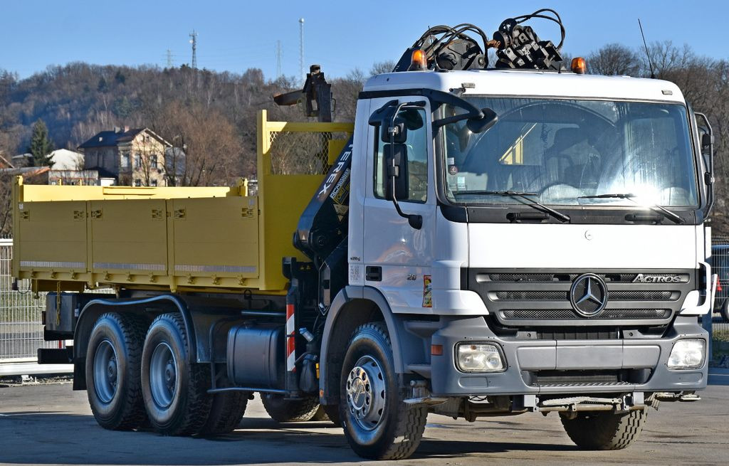 Mercedes-Benz ACTROS 2636 * TEREX 165.2E - A4 + FUNK/6x4 Mercedes-Benz ACTROS 2636 * TEREX 165.2E - A4 + FUNK/6x4 - Tovornjak z dvigalom, Tovornjak prekucnik: slika 3 Mercedes-Benz ACTROS 2636 * TEREX 165.2E - A4 + FUNK/6x4 Mercedes-Benz ACTROS 2636 * TEREX 165.2E - A4 + FUNK/6x4 - Tovornjak z dvigalom, Tovornjak prekucnik: slika 3