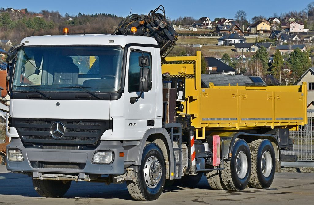 Mercedes-Benz ACTROS 2636 * TEREX 165.2E - A4 + FUNK/6x4 Mercedes-Benz ACTROS 2636 * TEREX 165.2E - A4 + FUNK/6x4 - Tovornjak z dvigalom, Tovornjak prekucnik: slika 4 Mercedes-Benz ACTROS 2636 * TEREX 165.2E - A4 + FUNK/6x4 Mercedes-Benz ACTROS 2636 * TEREX 165.2E - A4 + FUNK/6x4 - Tovornjak z dvigalom, Tovornjak prekucnik: slika 4